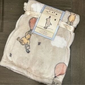 Classic Winnie the Pooh Baby Blanket